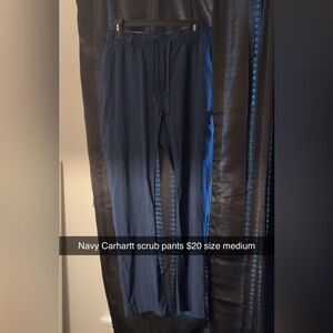 Carhartt Navy scrub pants